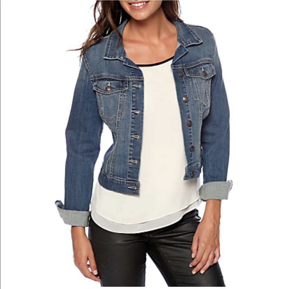 Jessica Simpson denim jacket